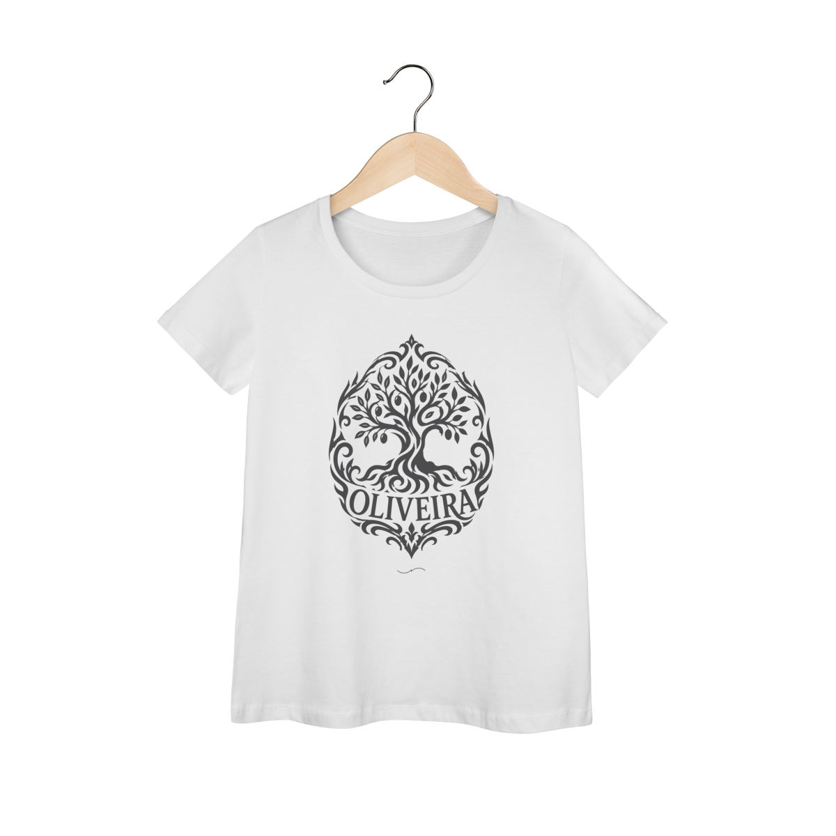 Mockup de Baby Long Tribal Grafite em branco