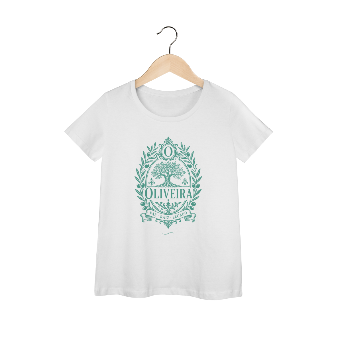 Mockup de Baby Long V2 Verde em branco