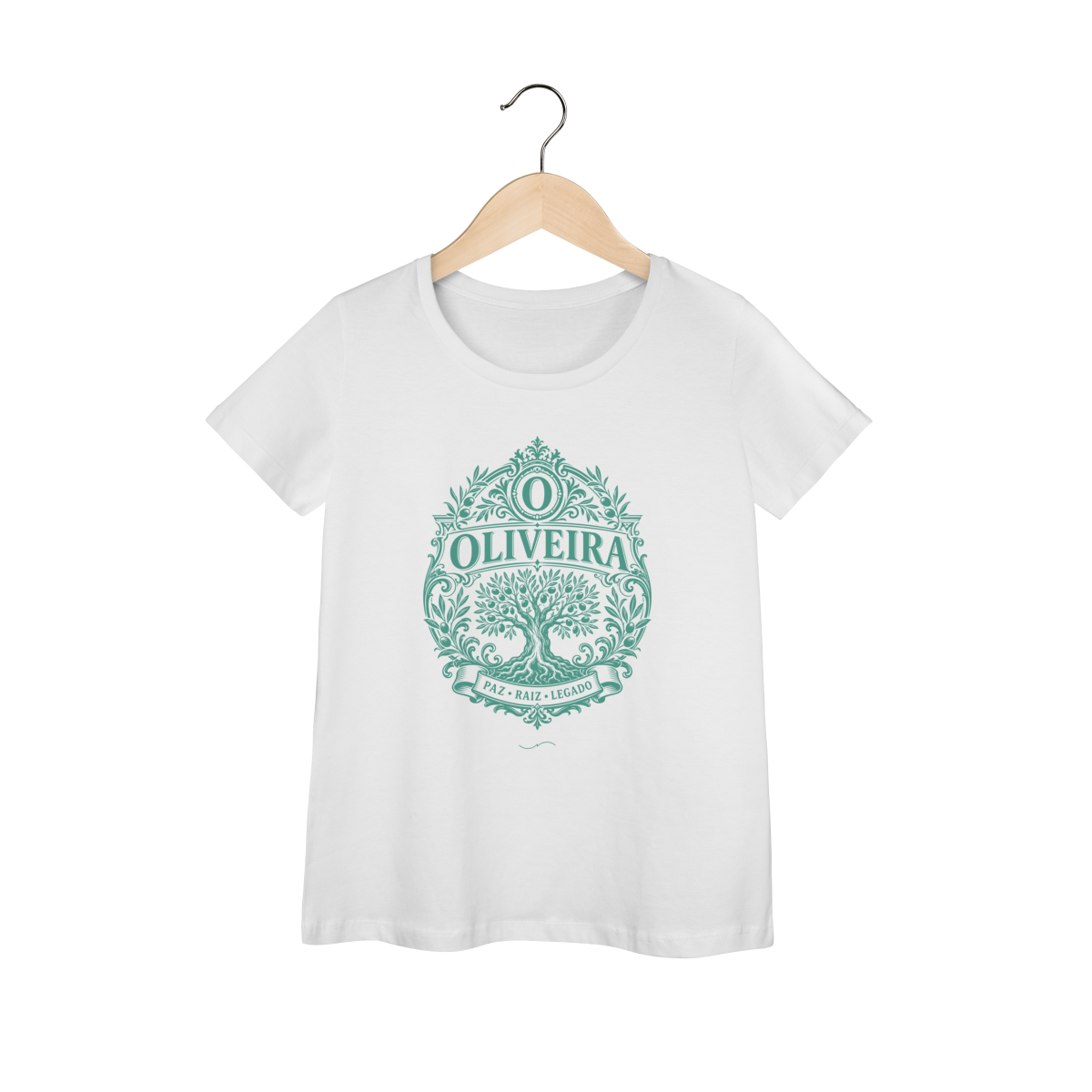 Mockup de Baby Long V1 Verde em branco