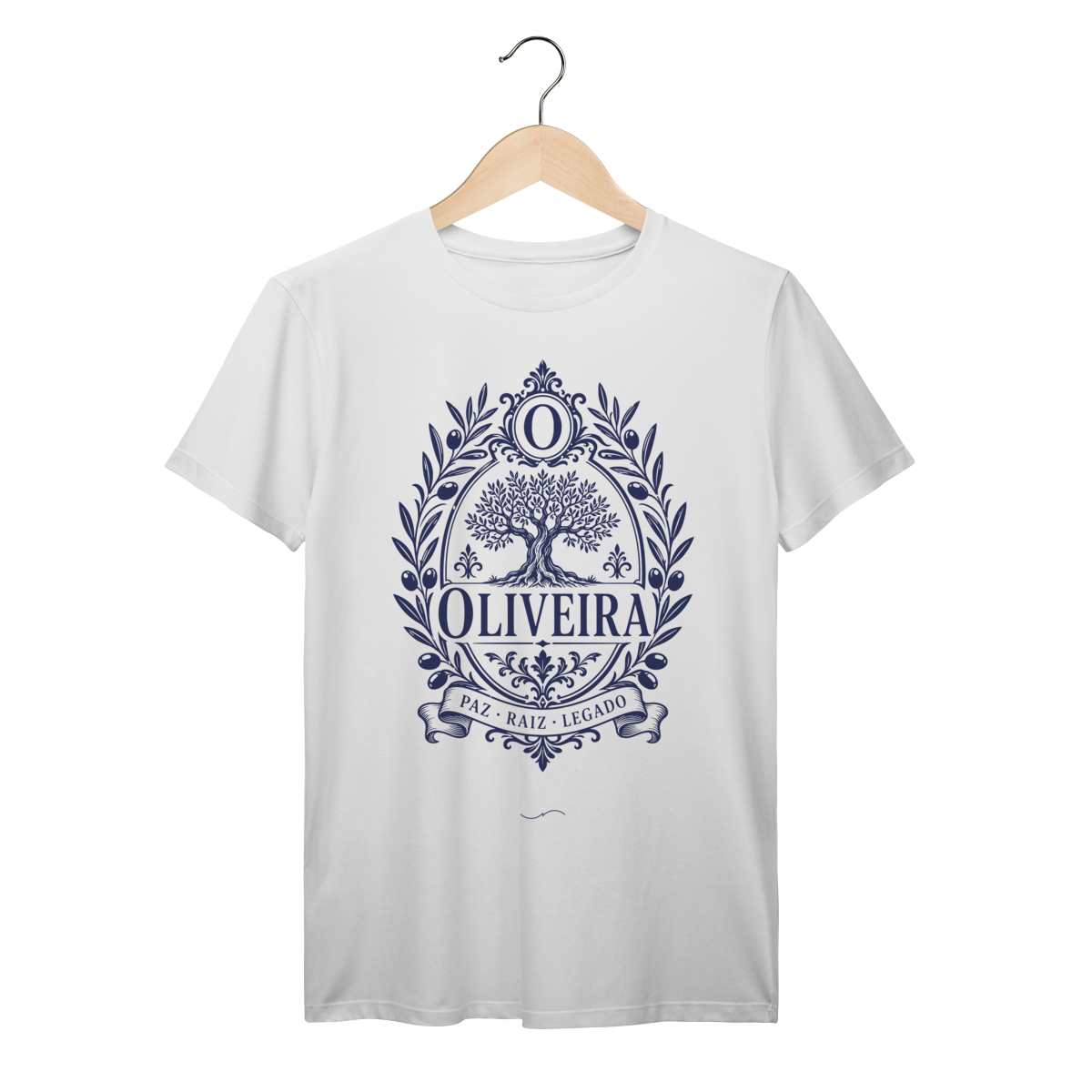 Mockup de Camiseta V2 Frente em branco