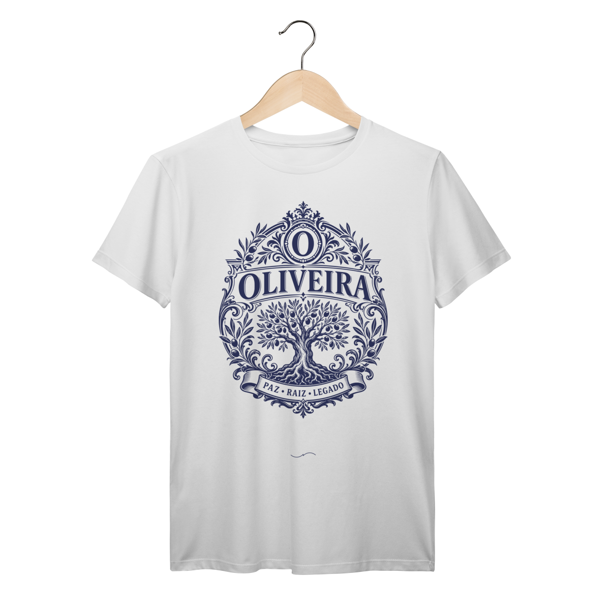 Mockup de Camiseta V1 Frente em branco
