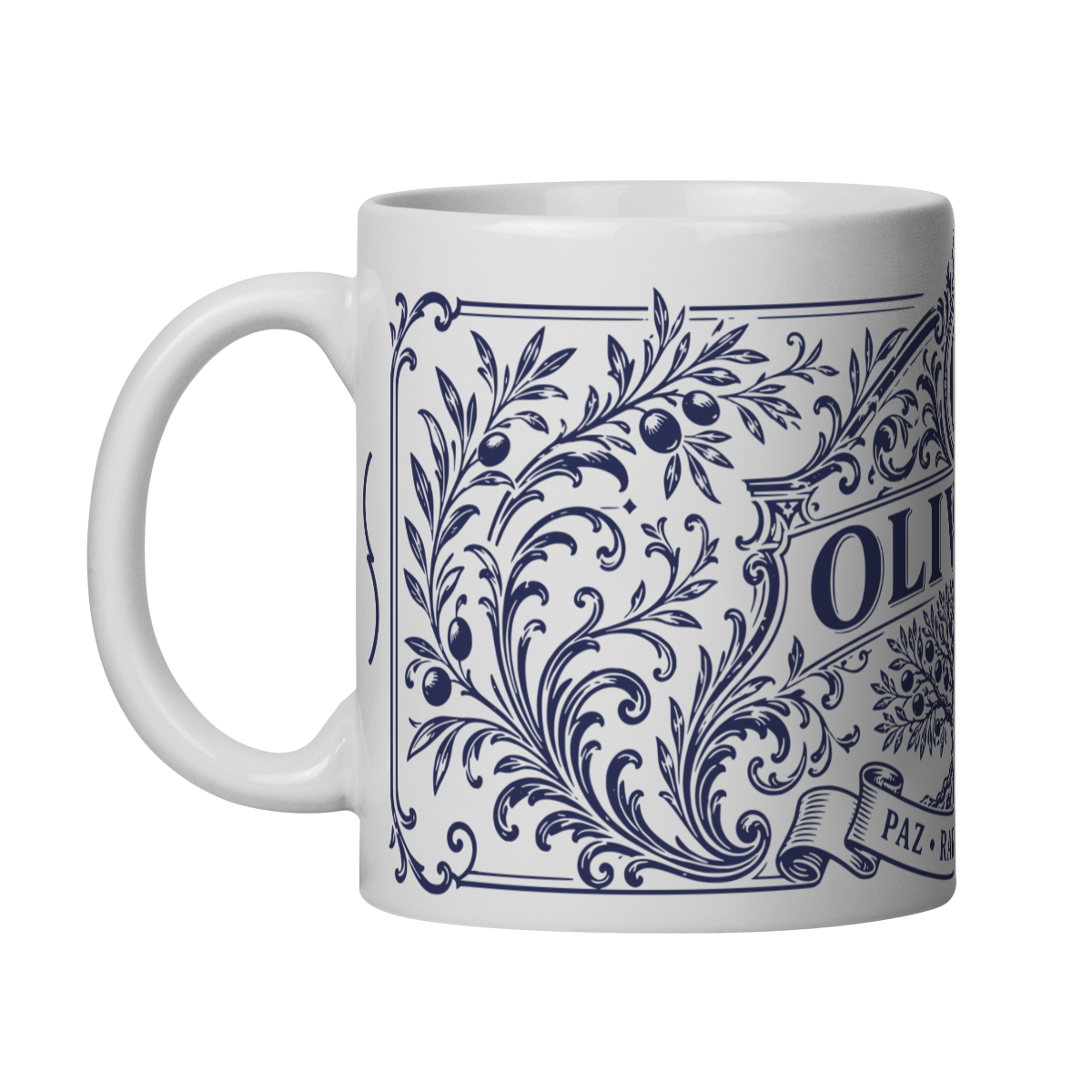 Mockup de Caneca V1 em vista frontal