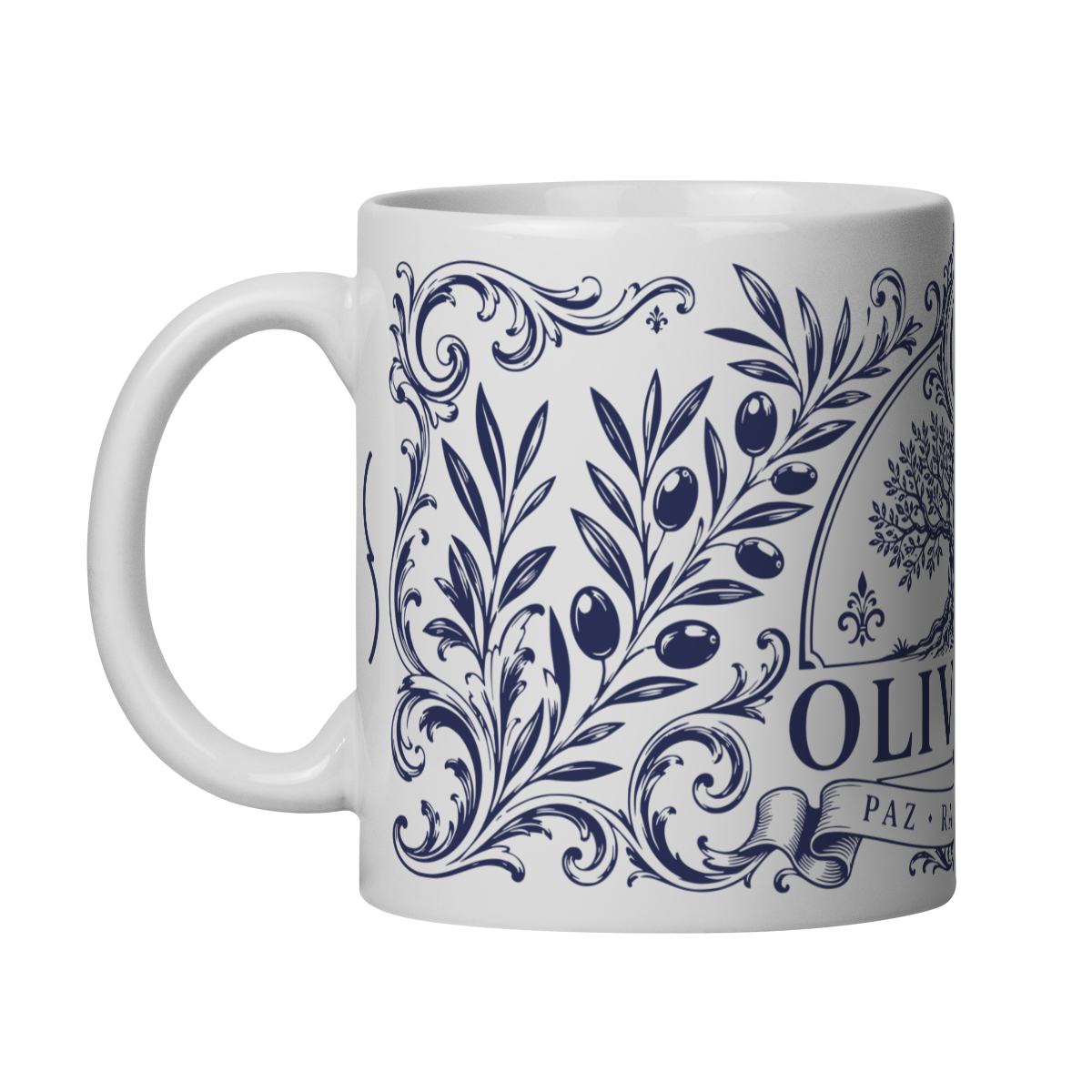 Mockup de Caneca V2 em vista frontal
