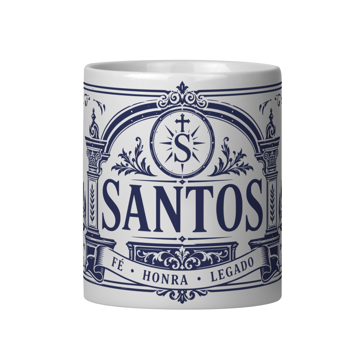 Mockup de Caneca V2 em vista frontal