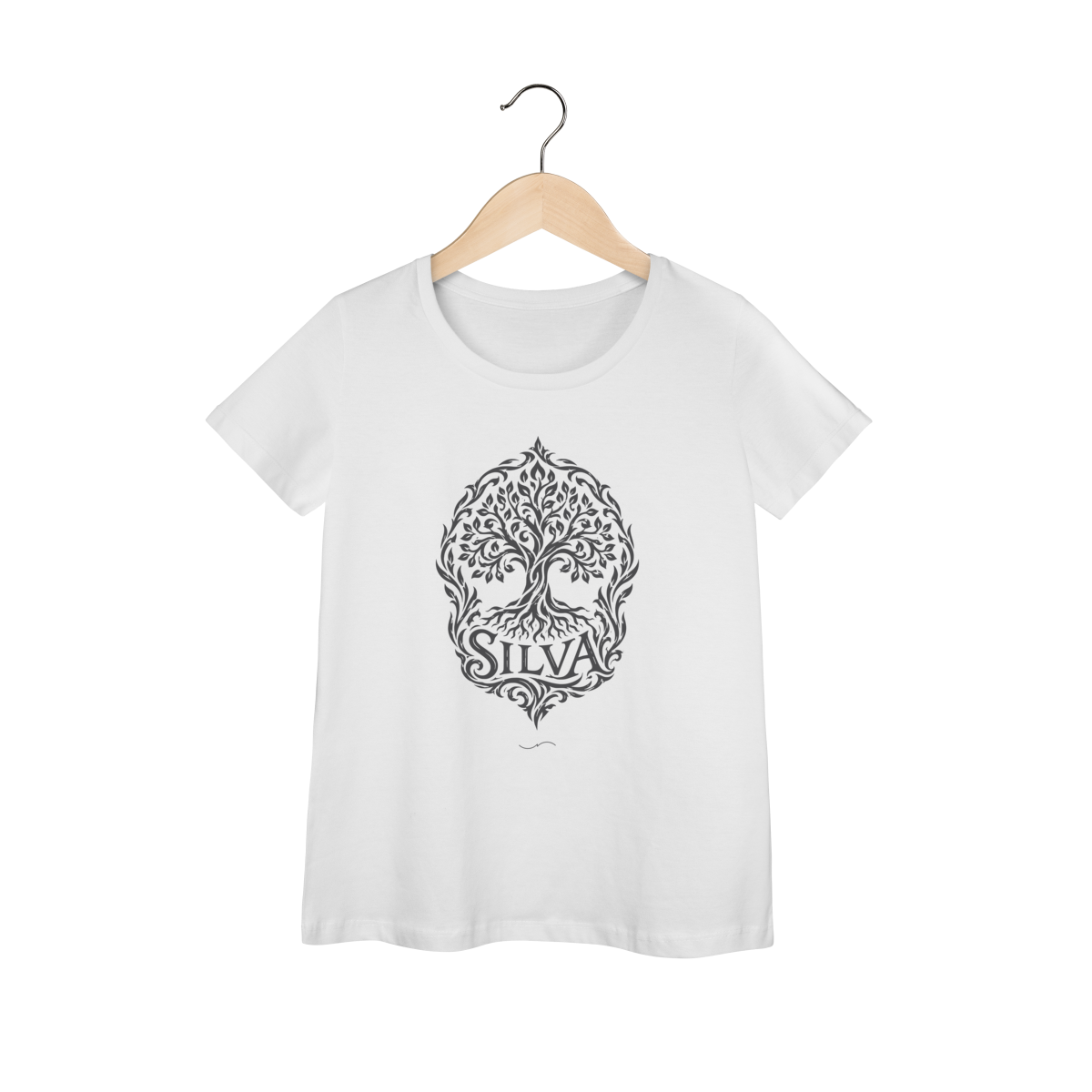 Mockup de Baby Long Tribal Grafite em branco
