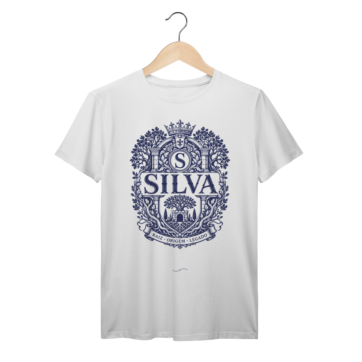 Mockup de Camiseta V2 Frente em branco