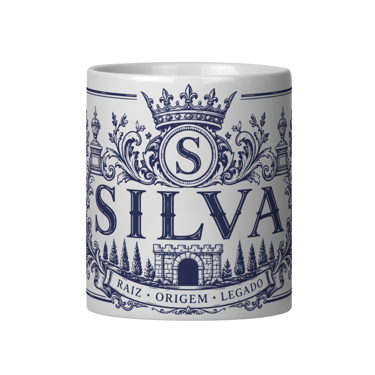 Mockup de Caneca V2 em vista frontal