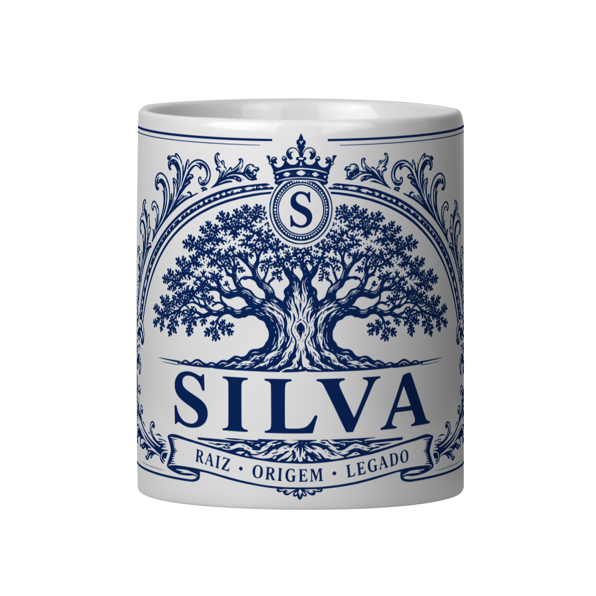 Mockup de Caneca V1 em vista frontal