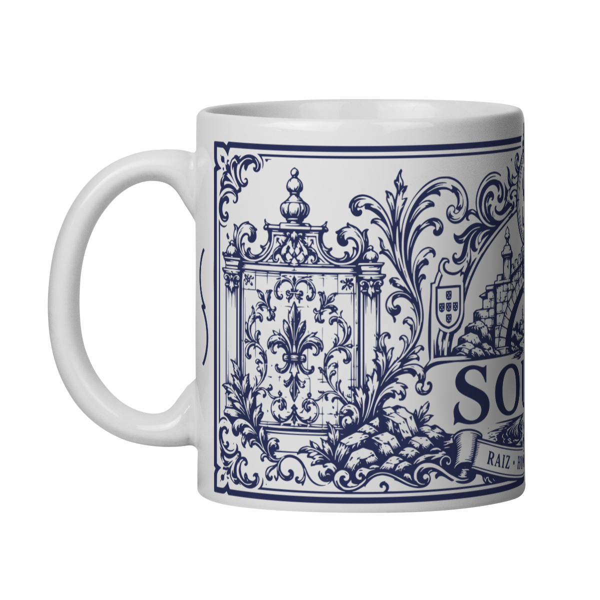 Mockup de Caneca V1 em vista frontal
